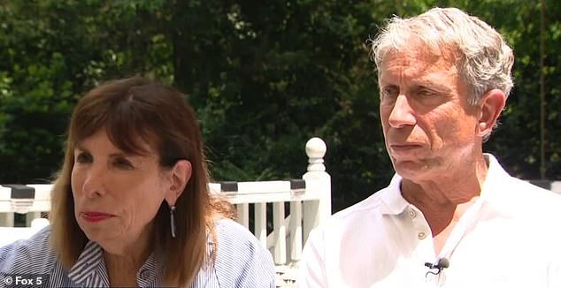 Neighbors Mindy Farber and John Camp compared the noise of the party to an 'earthquake'