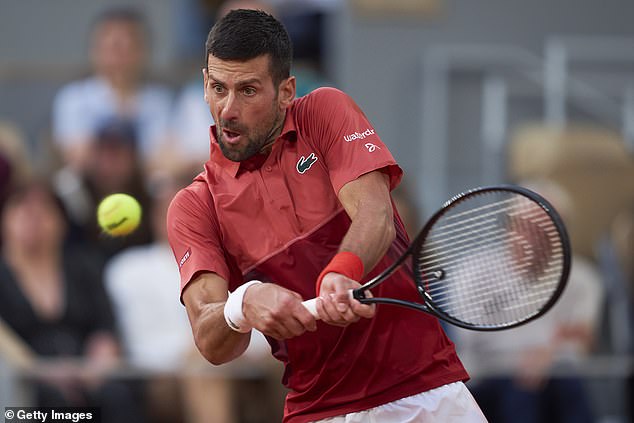 Djokovic showed impressive resilience and managed to persevere in difficult circumstances