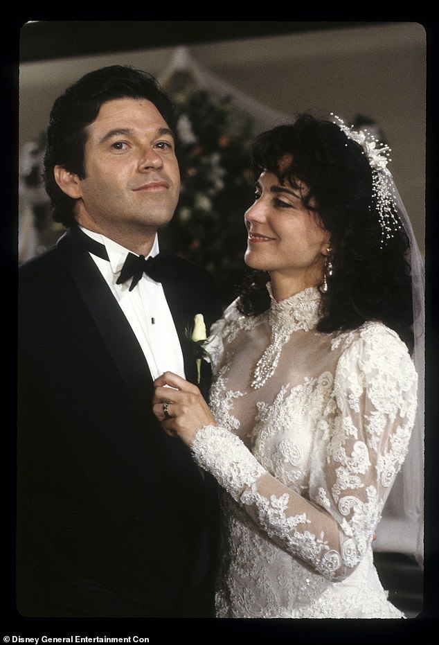 The actor seen here with Polly Draper in a 1991 episode Thirtysomething