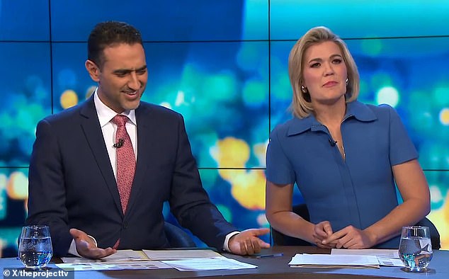 Waleed Aly (left) described Langbroek's tirade as a 