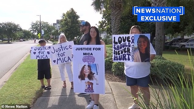 The uncertainty surrounding Mica's death has prompted dozens of friends and residents to protest this Sunday outside Solid Rock Church, where John-Paul still preaches.