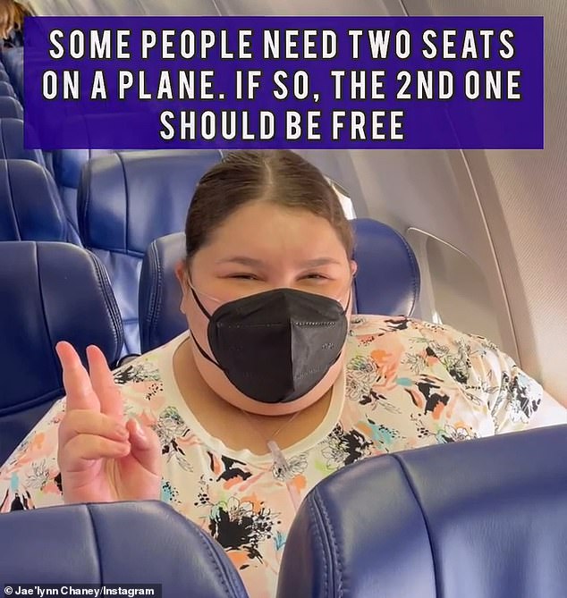 Chaney is known for requiring obese fliers who cannot fit into one airplane seat to get a second seat for free