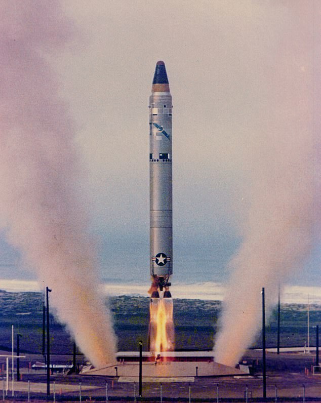 The American Titan (pictured) reached a top speed of 16,000 miles per hour when in service from 1963 to 1987.  Titan was able to travel to a target more than 9,000 kilometers away in less than 30 minutes.