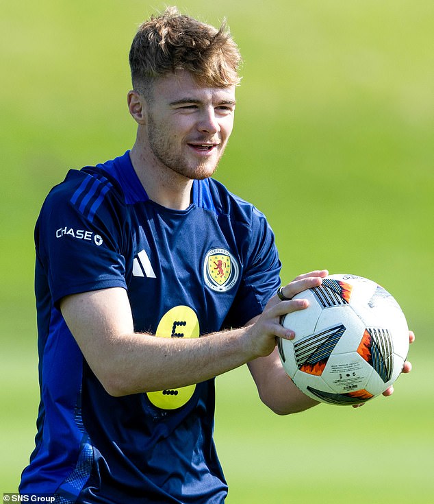 Conway will make the step up from Under-21s to the Scotland senior team