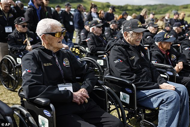 Veteran Bill Wall (left) flew bombers in World War II while fighting over Normandy with Bob Todesco (right)