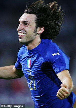 Andrea Pirlo was known for his poise and incredible passing range during his glittering career