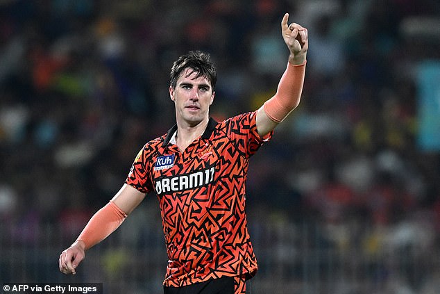 The Aussie Test skipper has not played any Big Bash League cricket but did play for Sunrisers Hyderabad in the Indian Premier League (pictured)