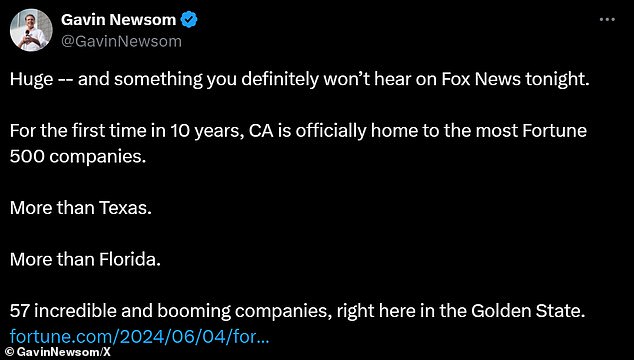 1717555515 761 Furious Californians tear Gavin Newsom to shreds as post boasting