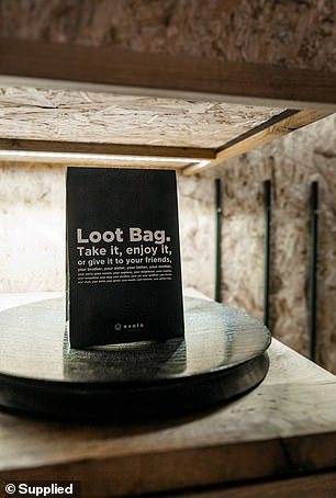 In addition to a free minibar, the hotel offers additional free items such as toothbrushes, deodorant and shaving accessories and a 'Loot Bag' with more sweet and savory treats