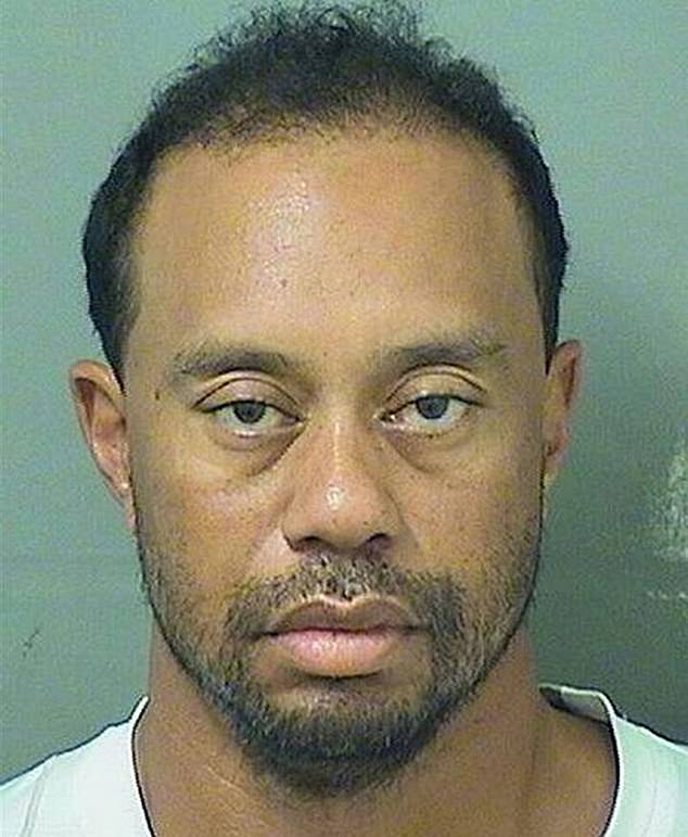 Woods was once arrested in May 2017 for driving under the influence near his home on Jupiter Island in Florida