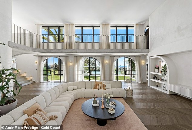 The mansion, designed by award-winning architect Reece Keil, attracted huge interest when it first hit the market in 2022, becoming the most viewed property on Realestate.com.au