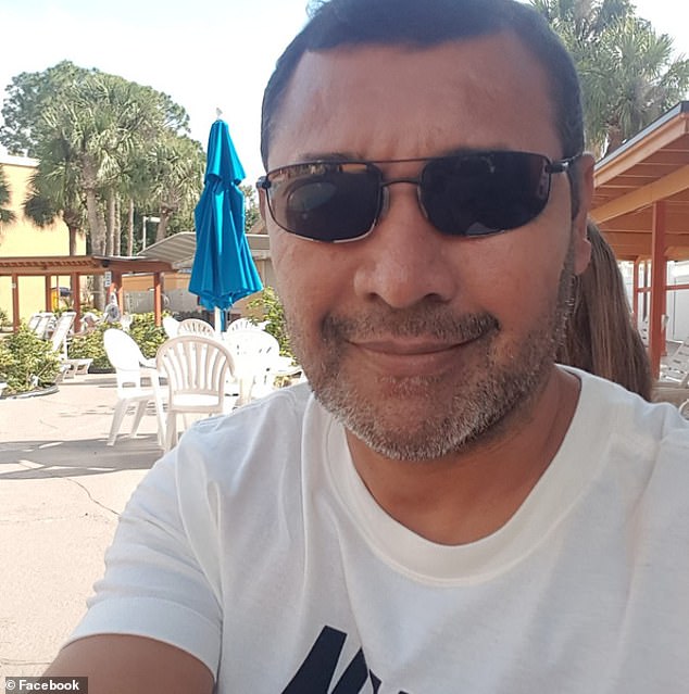 Pictured: Otoniel Orozco Mendoza, 53, died after being shot nine times at close range by neighbor Eduardo Ramírez Zamora