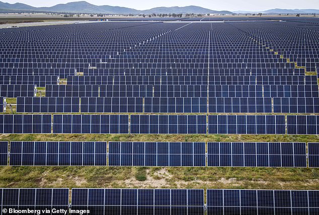 Some Australians argued that solar panel farms and wind turbines had destroyed thousands of kilometers of pristine farmland