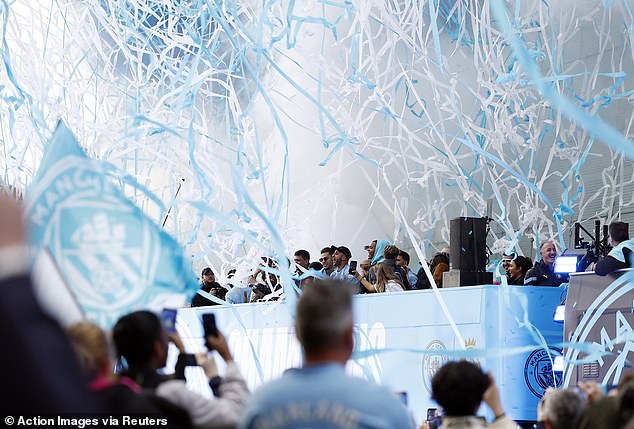 City celebrated winning a record fourth successive season last month and were just one win away from becoming the first team to do a Double Double