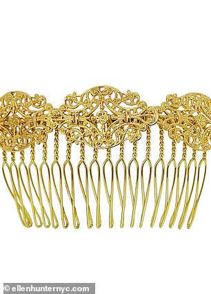 The Jane comb uses filigree, which adds complexity to the design