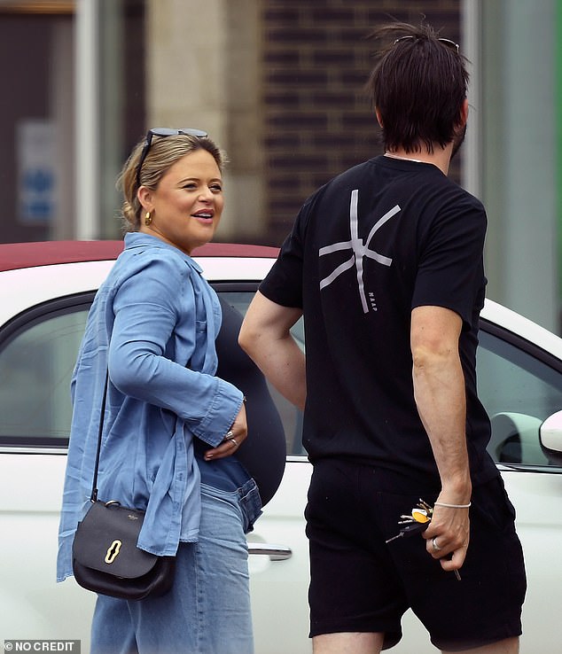 The mom-to-be and her beloved boyfriend looked happier than ever as they spent their final days as a couple