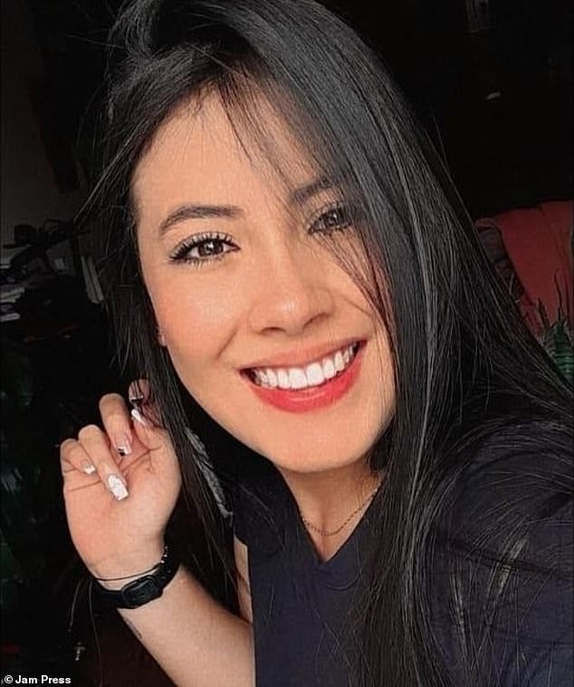 Angélica María Herrera Osmán, who was shot in her party decoration shop near Bogota, Colombia