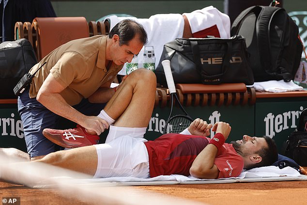 The veteran underwent meniscus surgery in Paris after picking up the problem at the French Open