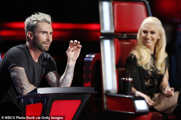 Levine, who left The Voice after 16 consecutive seasons in 2019, won the show three times during his time as the second-longest-serving coach, aside from Blake Shelton, who left the show last year (seen in 2017)