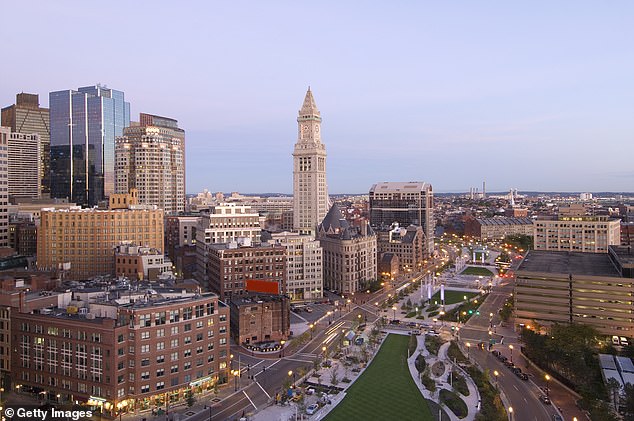 Boston, Massachusetts, ranks behind NYC on the list, recording a 72.9 percent increase