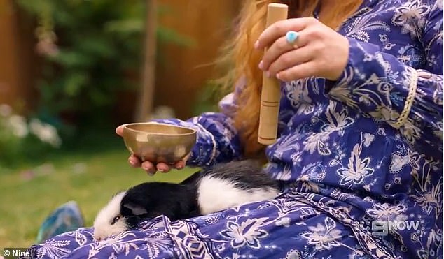 In an introductory video, Madeleine talked about how she is both an account manager and a Reiki healer, before a segment showed her performing Reiki on a guinea pig