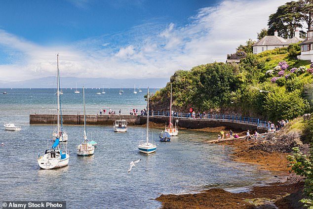 Famous for its sandy beaches and unspoilt coastline, Abersoch is also a favorite of former footballer Wayne Rooney and his wife Coleen