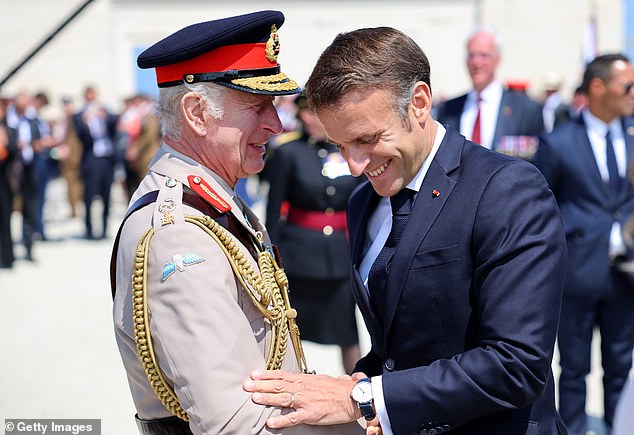 The reunion between Macron and the king – who last met in September during Charles' state visit to France – evoked the 'bromance' label attached to them during their previous meeting