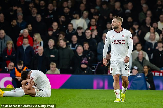 Shaw has not played since Manchester United's 2-1 win over Luton in February