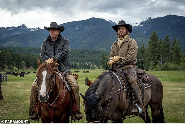 Despite the drama, Costner hasn't closed the door on his return to Yellowstone;  still from Yellowstone