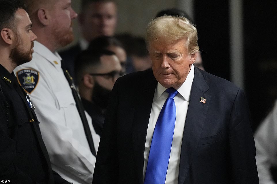 On Newsmax Tuesday night, the ex-president and presumptive Republican nominee went so far as to claim he could put his political enemies in jail.  “So you know, it's a terrible, terrible path that they're leading us down, and it's very possible that it's going to happen to them,” Trump said.  “Does this mean the next president will do it to them?  That's actually the question.'