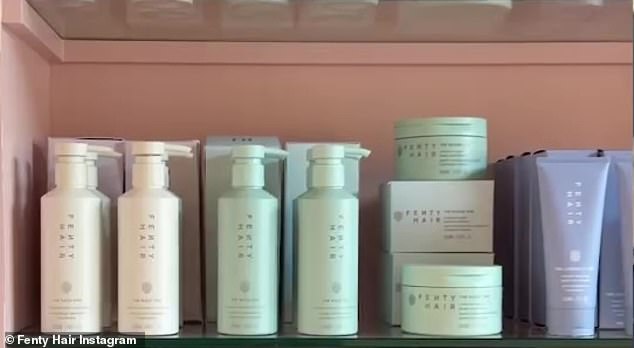 It's still unclear exactly what kind of hair care products will be sold under Fenty Hair, as the website is only teasing the commercial, which only showed a brief glimpse of containers.