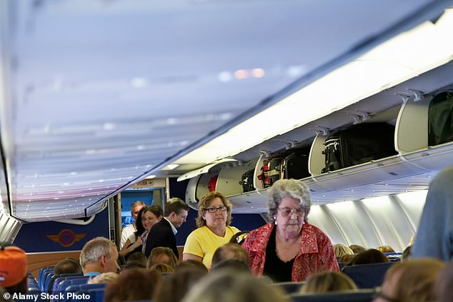 Southwest allows open seating, meaning passengers can sit wherever they want.  But it can cause a struggle to get on board