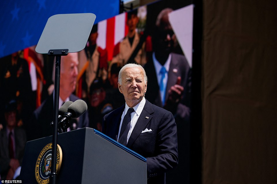 In June last year, Emerson College polls showed Trump trailing Biden by a few percentage points, but a year later the former president is ahead 46 to 45 percent.