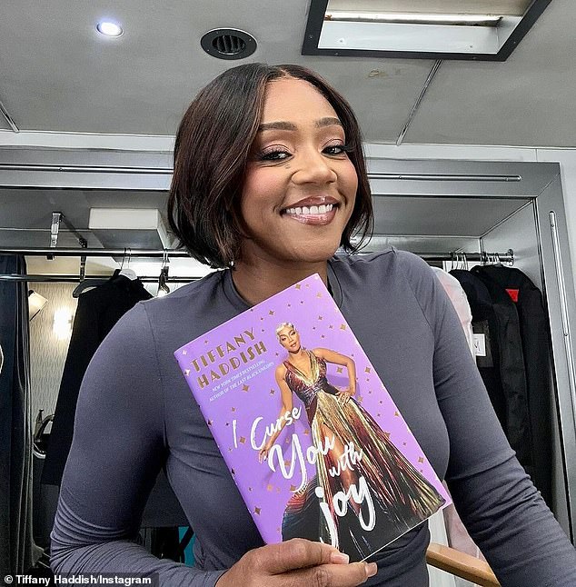 Haddish has also been promoting her book I Curse You With Joy, a collection of essays, which was released on May 7 following its original November 2022 release.