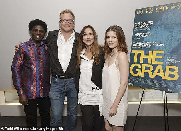 The couple also reunited with Gabriela Cowperthwaite, writer/director of The Grab