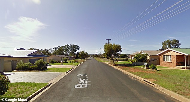 Mr Campbell was found dead at his home on Best Street (pictured) in Parkes on May 6, 2020.