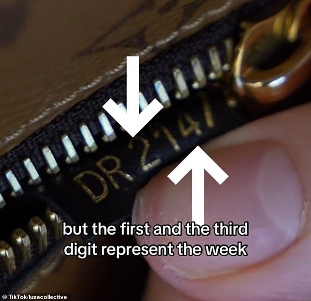 Gallagher said the letters are representative of the factory location and that on models made before 2007, the first and third digits represent the month the bag was made.