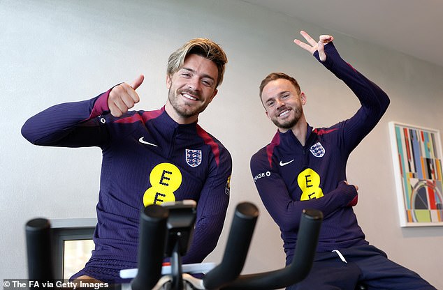 Jack Grealish (left) and James Maddison (right) were among the big names dropped by Southgate