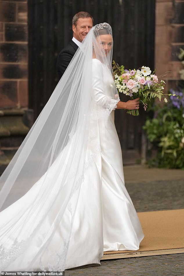 Olivia marries the Duke of Westminster today at Chester Cathedral