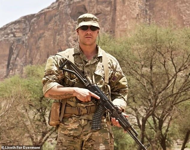 Croucher was awarded the George Cross for his service in Afghanistan after jumping on a Taliban grenade to save his colleagues