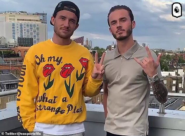 Maddison (right) recently spoke about his friendship with Chilwell (left) from their time at Leicester