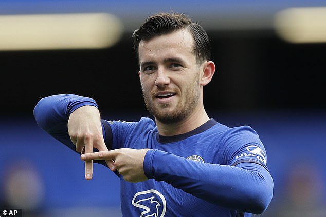 Chilwell, who also missed the squad after an injury-riddled season, has also performed an 'A' with his hands