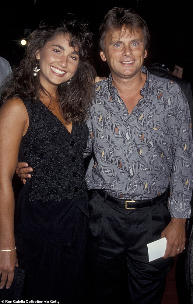 As they were: Pat and Lesly were at the Mann Chinese Theater in Hollywood in 1992 for the premiere of the Billy Crystal film Mr.  Saturday Night