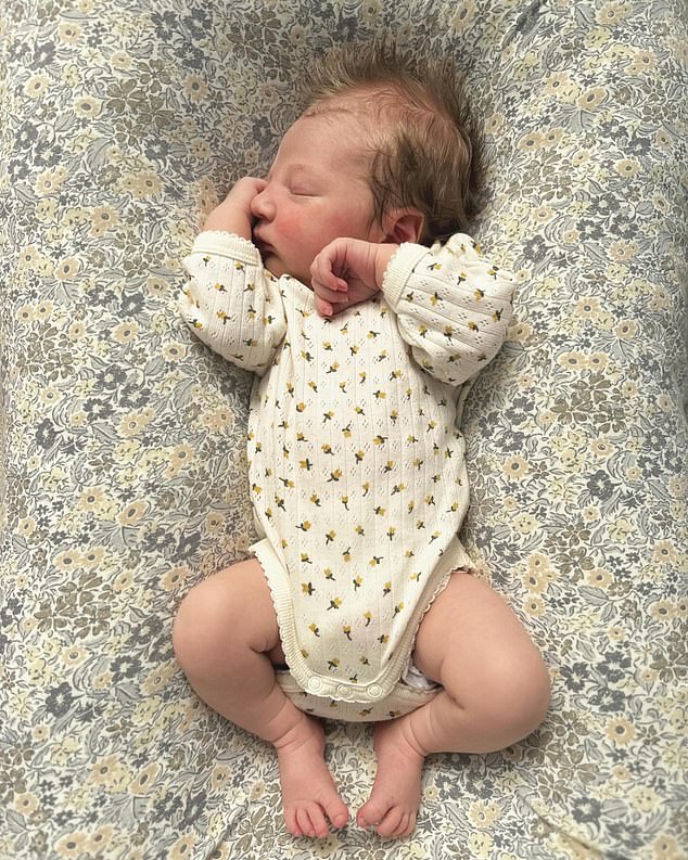 Mick Fanning's daughter Lyla (pictured) was born on April 4