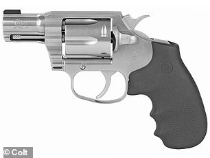 A Colt Cobra 38SPL revolver similar to Hunter's that Hallie Biden threw into a supermarket trash can