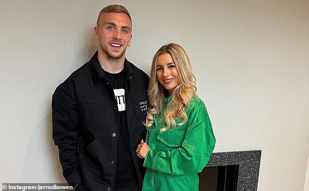 The West Ham striker is in a relationship with Danny Dyer's daughter, and the pair have twins together