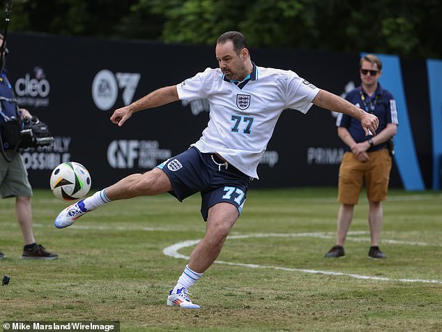 Dyer will be in action this Sunday as part of the England team taking part in Soccer Aid