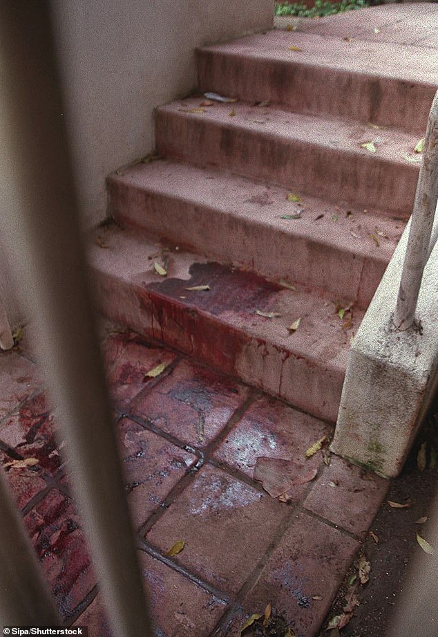 Pools of blood were found where the bodies of Nicole Brown and Ron Goldman were discovered