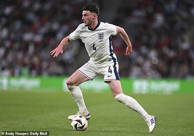 Declan Rice demonstrated his importance to England, both in and out of possession