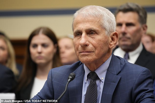 Anthony Fauci, former director of the National Institute of Allergy and Infectious Diseases, testifies before the House Oversight and Accountability Select Subcommittee on the Coronavirus Pandemic on June 3, 2024